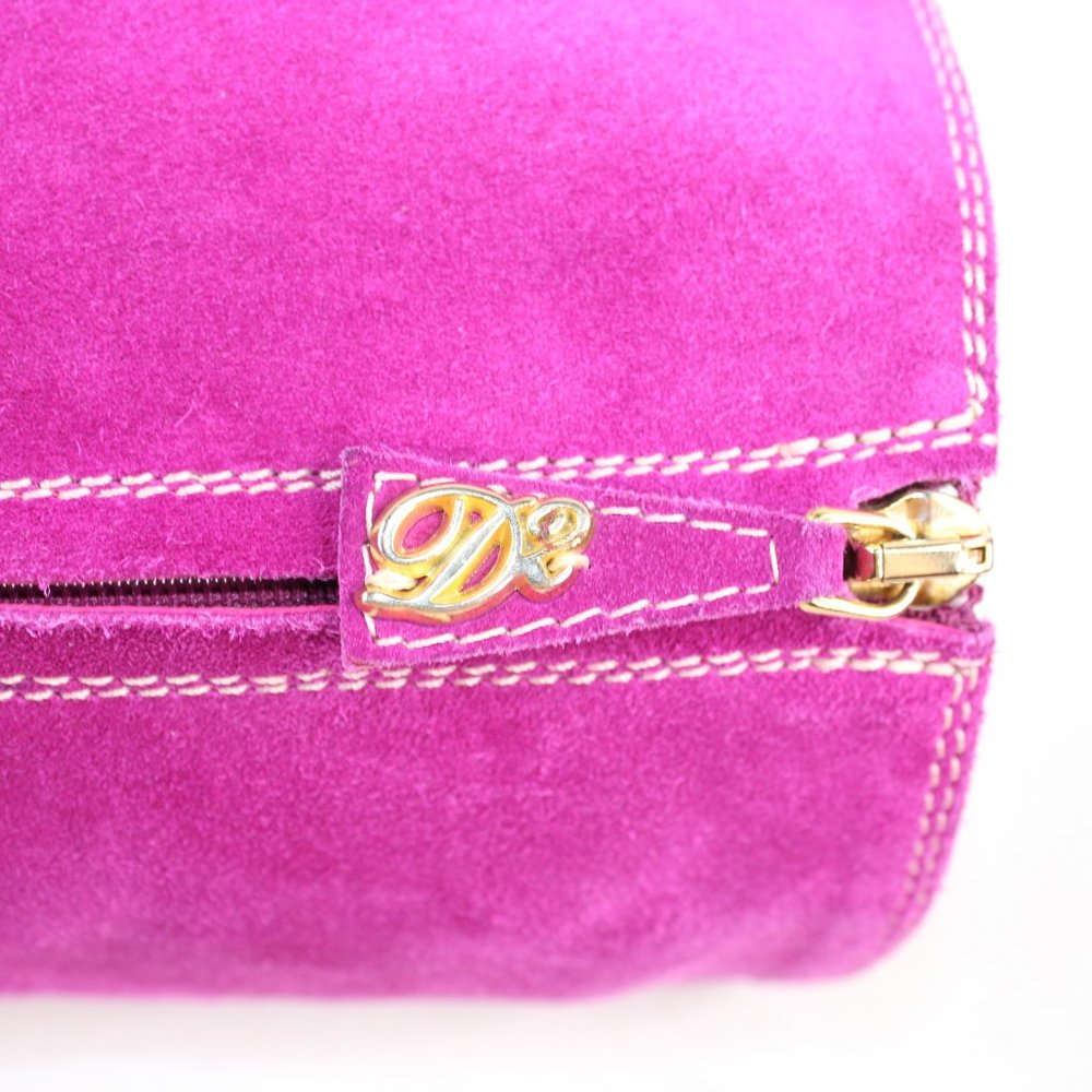 Dsquared2 Pink Leather Knee High Full Zip Boots #137 - Picture 9 of 13